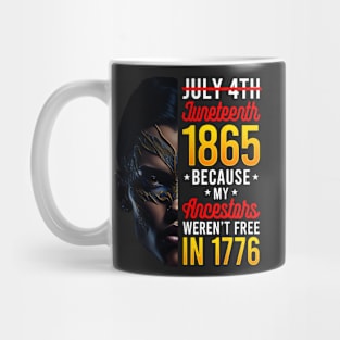 Juneteenth Women Juneteenth design African American Mug